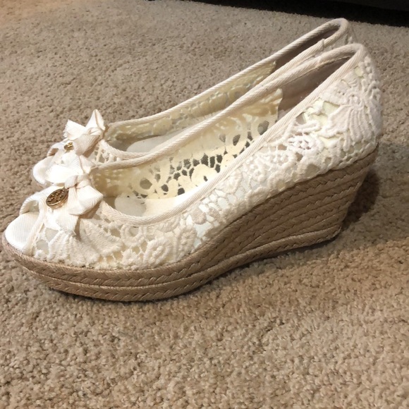 Tory Burch Lace Espadrilles - Picture 4 of 6